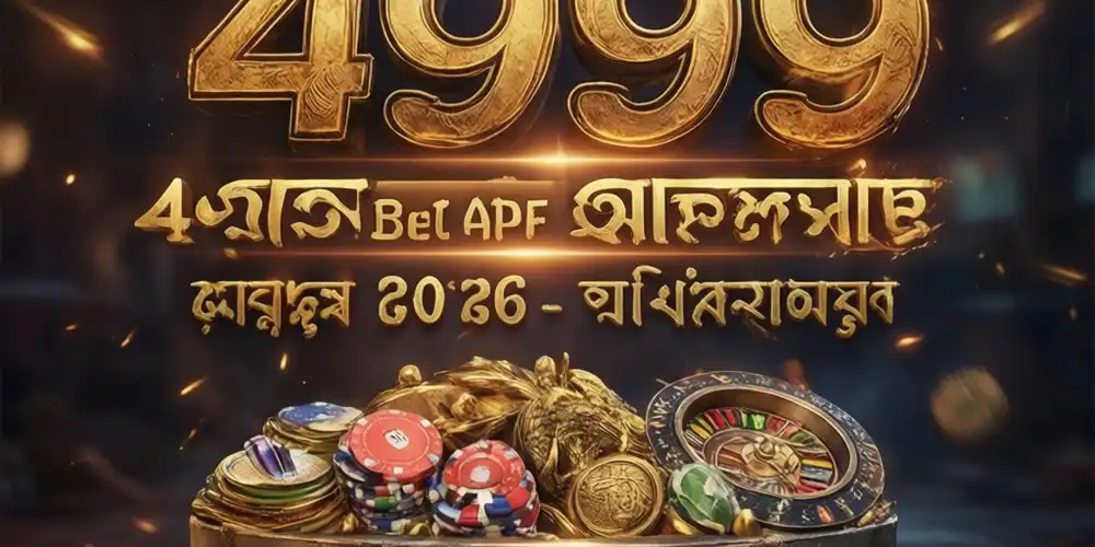 4999 Bet APK Banner